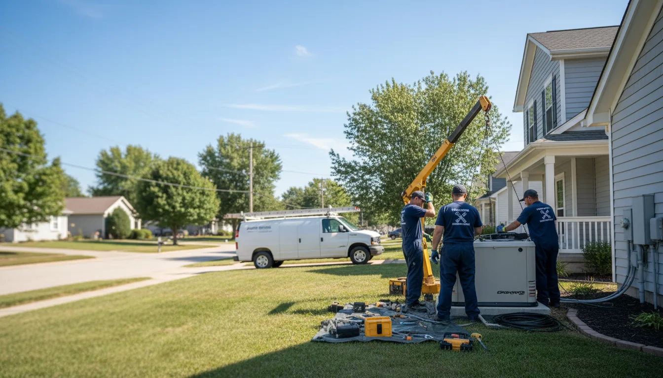 Generator Installation in Kennard, TX near me